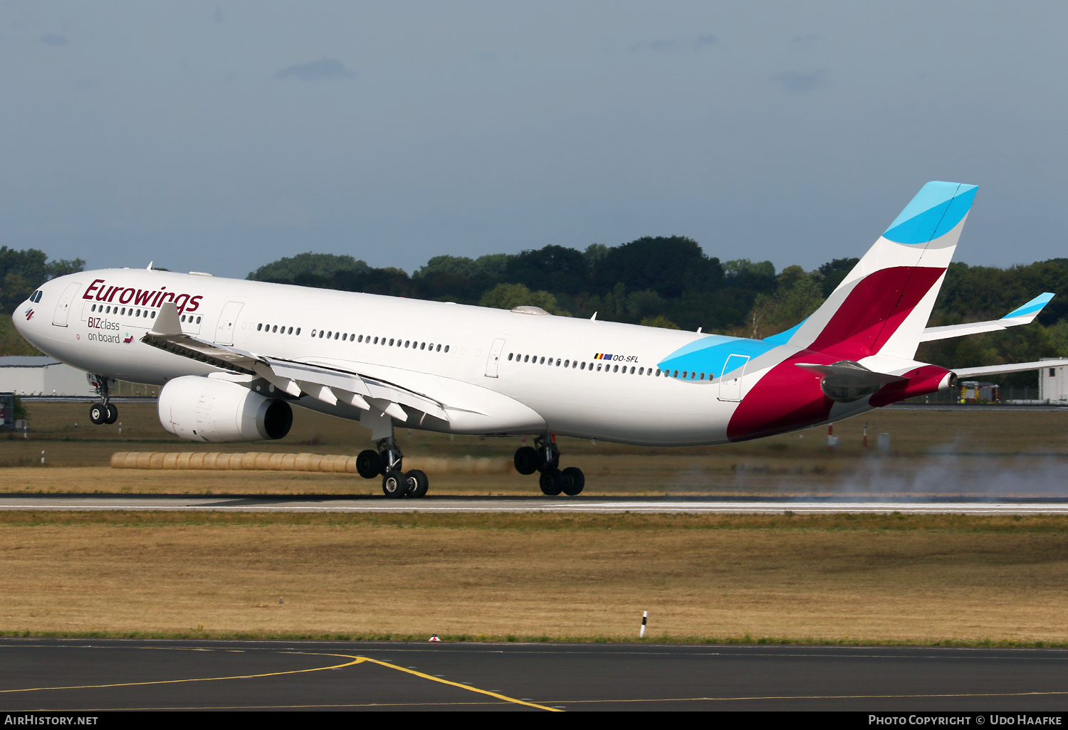 Aircraft Photo of OO-SFL | Airbus A330-343 | Eurowings | AirHistory.net #712305