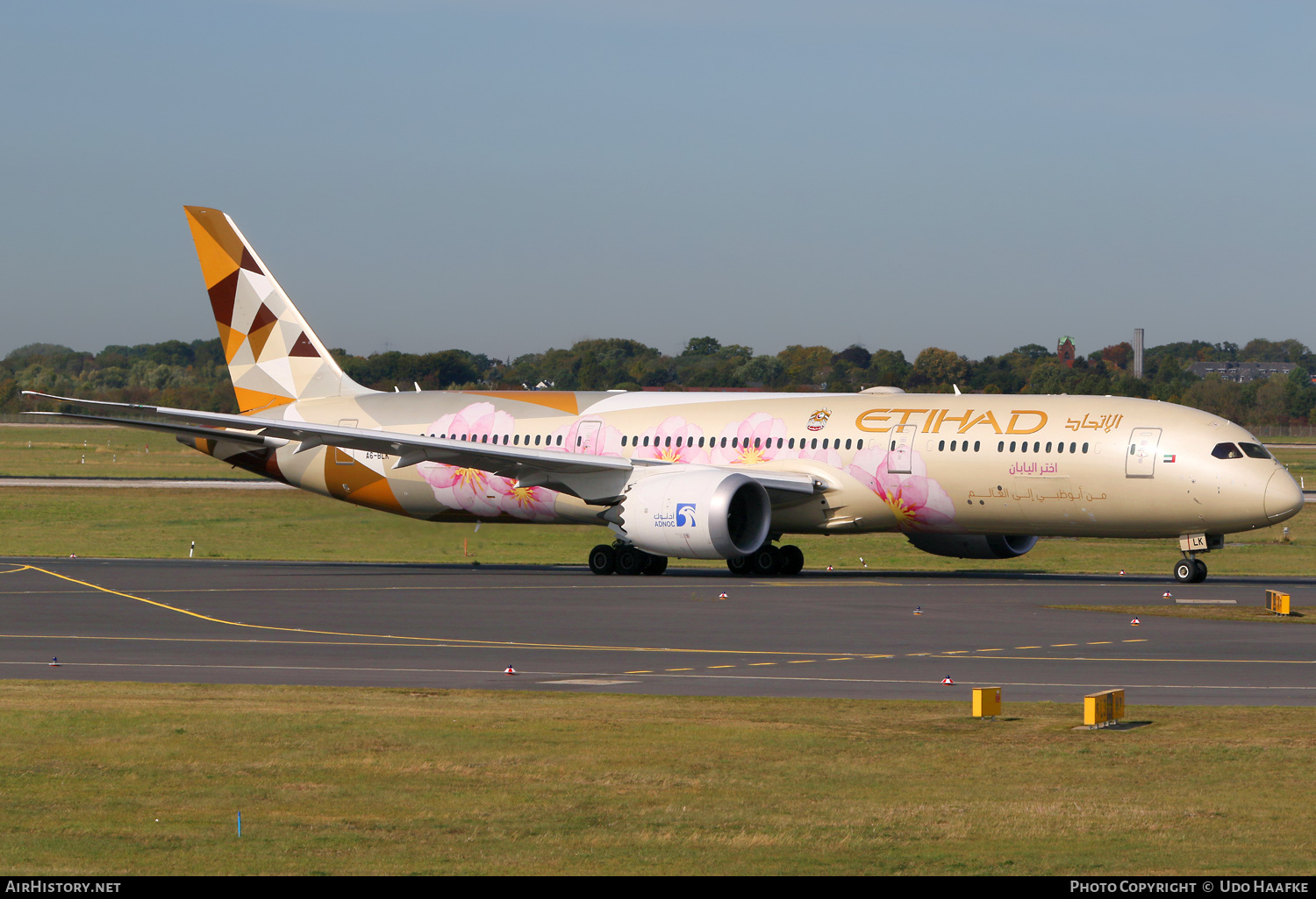 Aircraft Photo of A6-BLK | Boeing 787-9 Dreamliner | Etihad Airways | AirHistory.net #712320