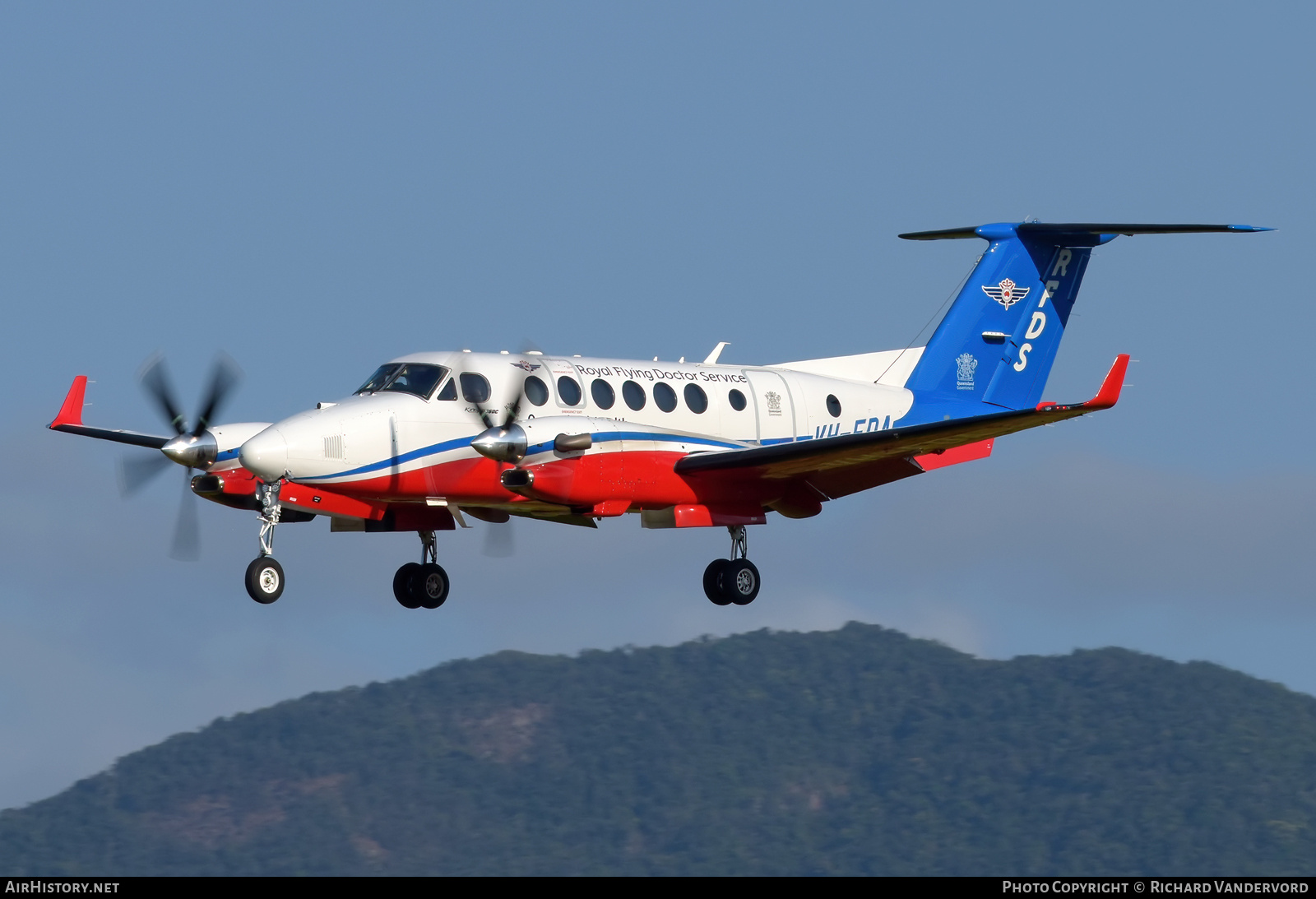 Aircraft Photo of VH-FDA | Beechcraft B300 King Air 360C | Royal Flying Doctor Service - RFDS | AirHistory.net #712330