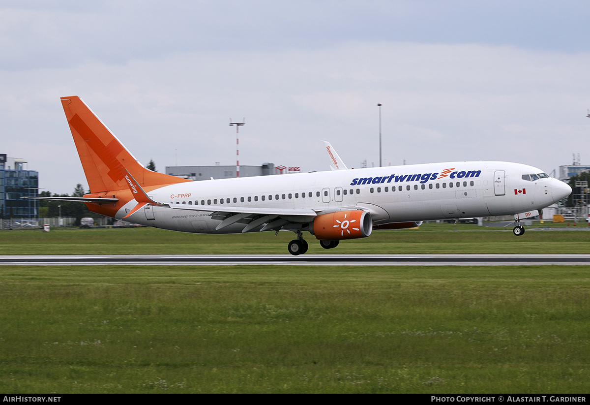 Aircraft Photo of C-FPRP | Boeing 737-8FH | Smartwings | AirHistory.net #712352