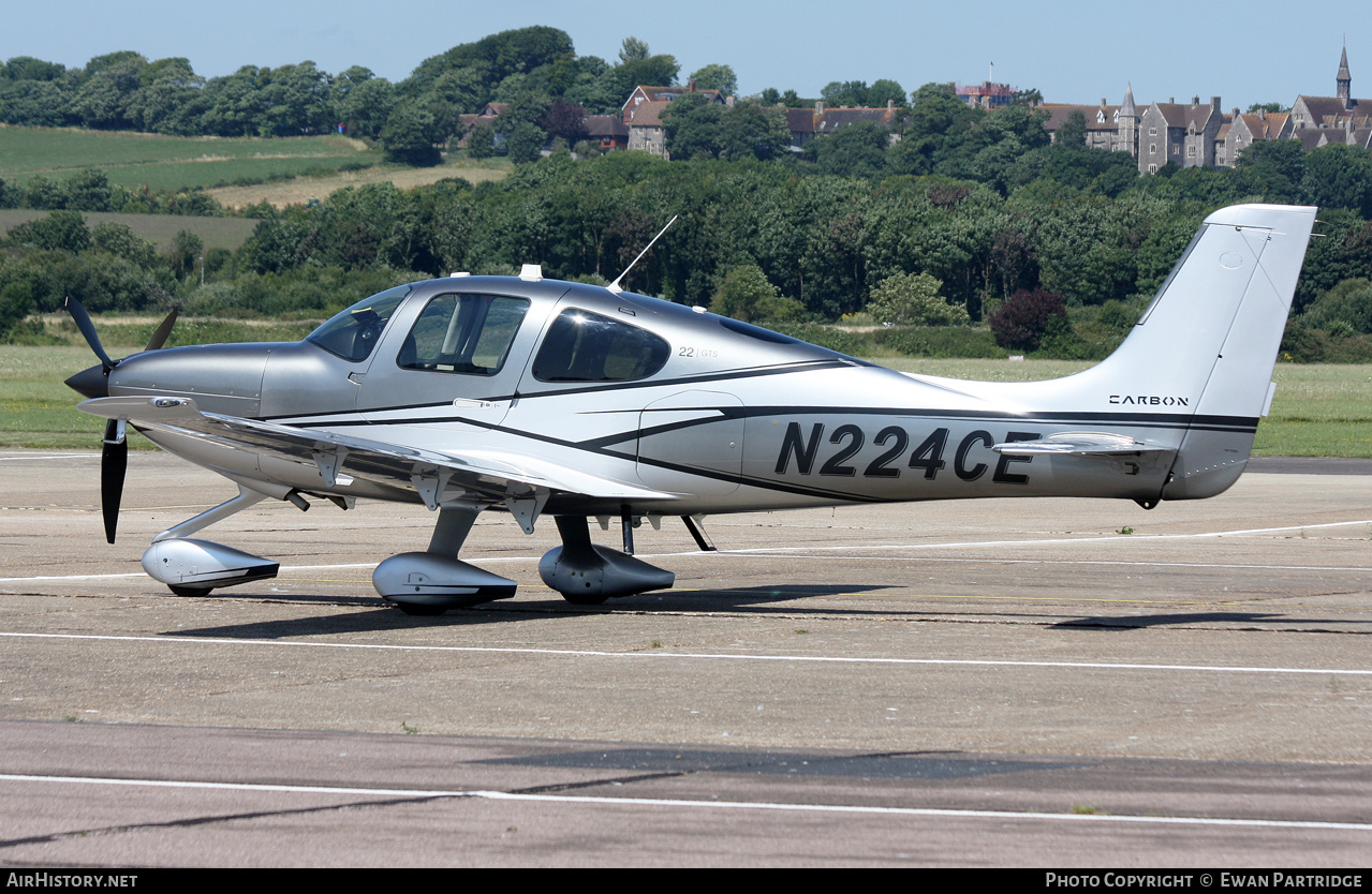 Aircraft Photo of N224CE | Cirrus SR-22 G5-GTS Carbon | AirHistory.net #712359