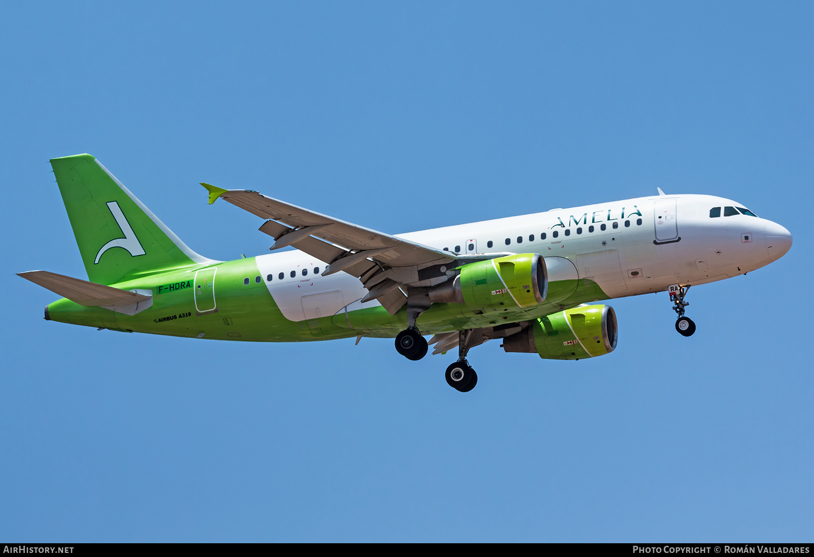 Aircraft Photo of F-HDRA | Airbus A319-111 | Amelia | AirHistory.net #712372
