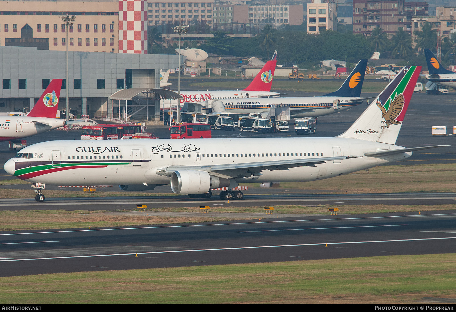 Aircraft Photo of A4O-GK | Boeing 767-3P6/ER | Gulf Air | AirHistory.net #712384
