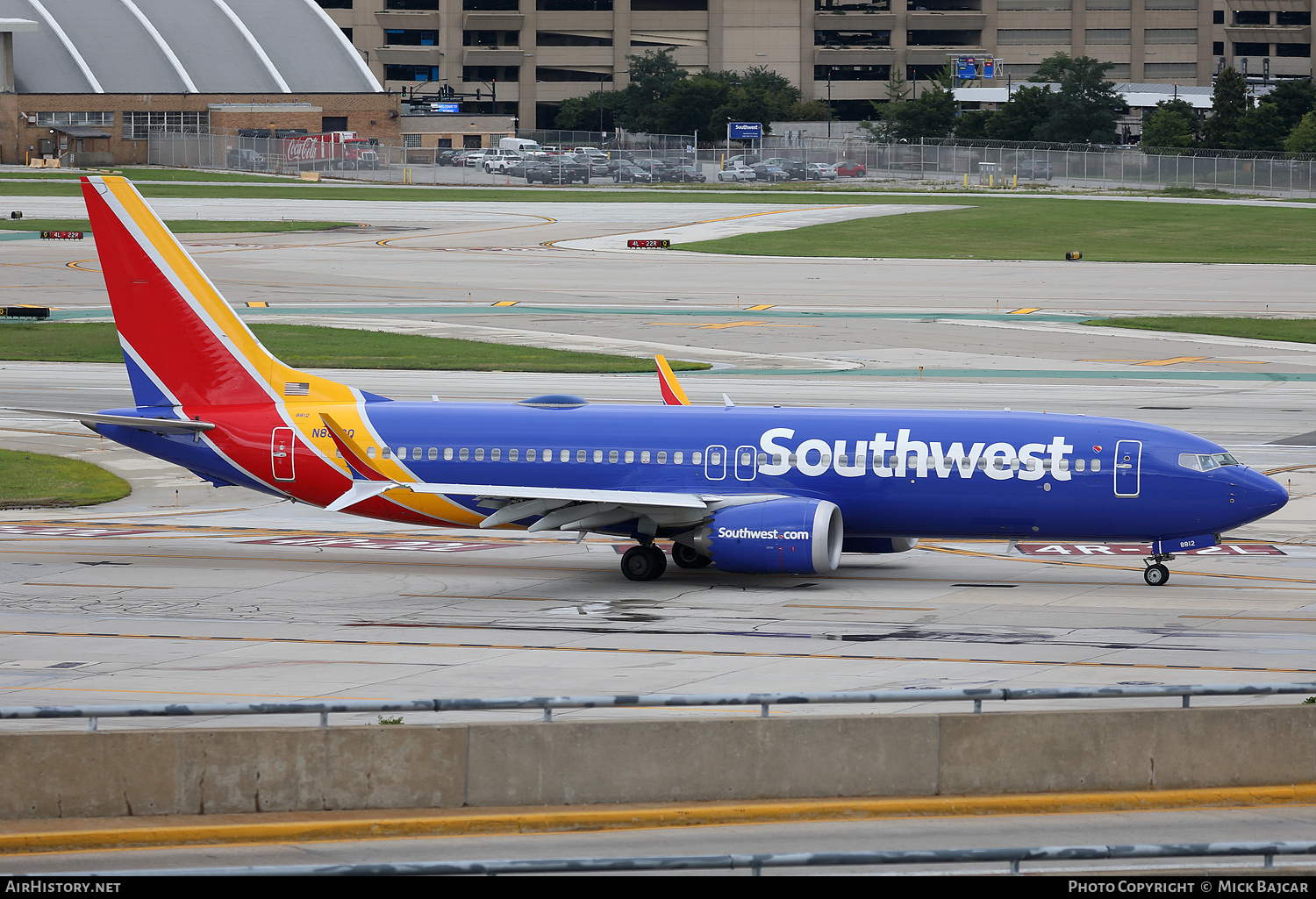 Aircraft Photo of N8812Q | Boeing 737-8 Max 8 | Southwest Airlines | AirHistory.net #712396