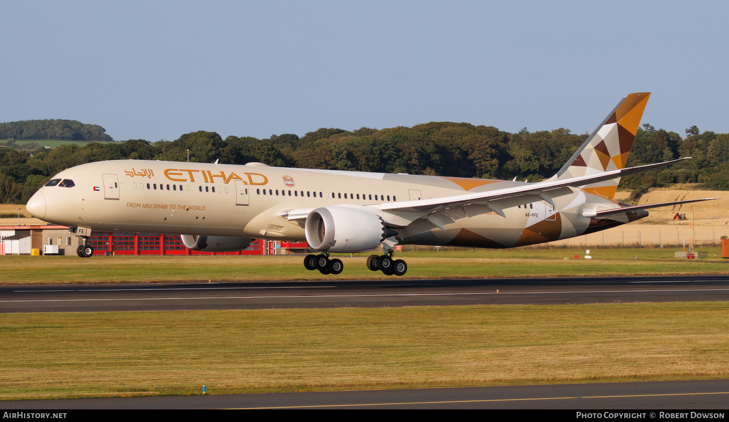 Aircraft Photo of A6-PFE | Boeing 787-9 Dreamliner | Etihad Airways | AirHistory.net #712397