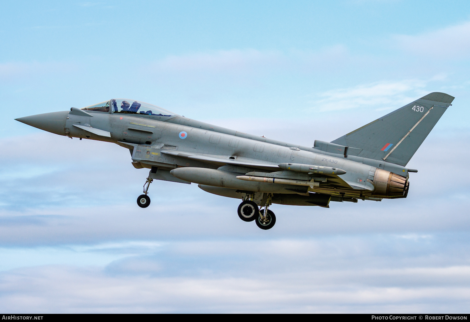 Aircraft Photo of ZK430 | Eurofighter EF-2000 Typhoon FGR4 | UK - Air Force | AirHistory.net #712401