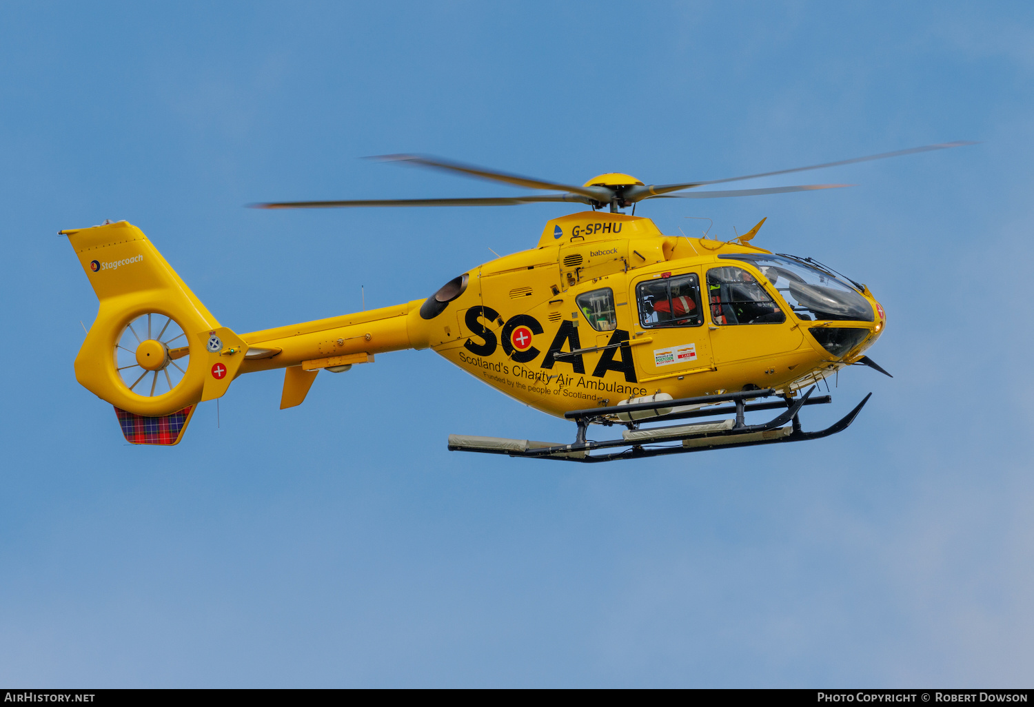 Aircraft Photo of G-SPHU | Eurocopter EC-135T-2 | Scotland's Charity Air Ambulance - SCAA | AirHistory.net #712406