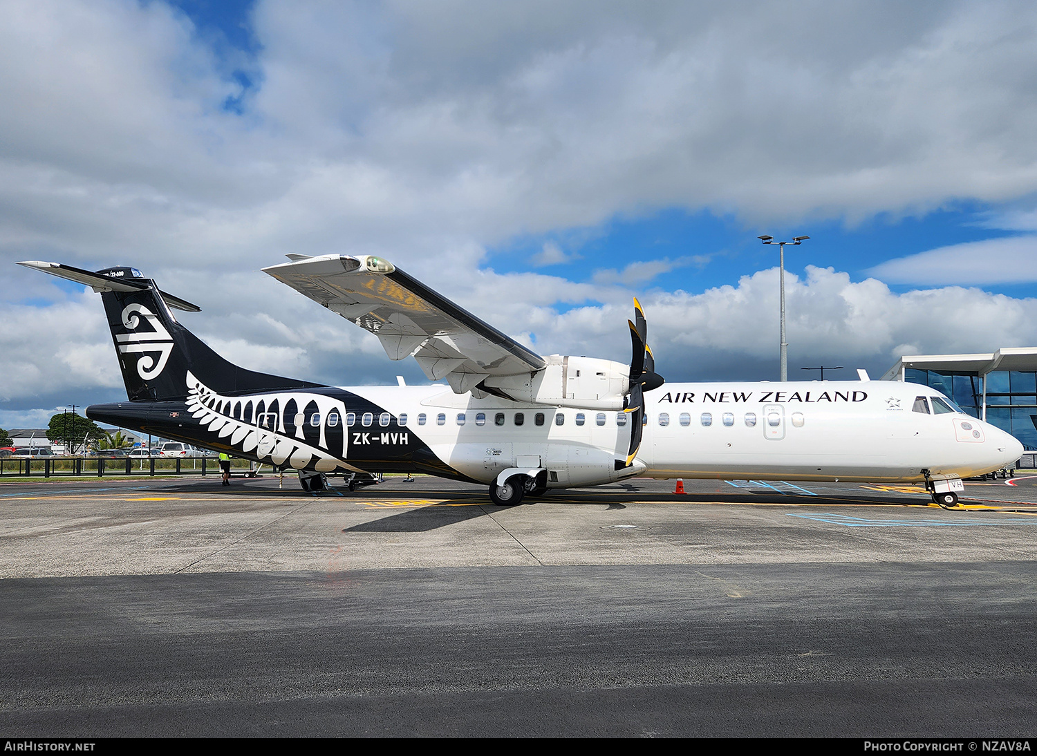 Aircraft Photo of ZK-MVH | ATR ATR-72-600 (ATR-72-212A) | Air New Zealand | AirHistory.net #712409