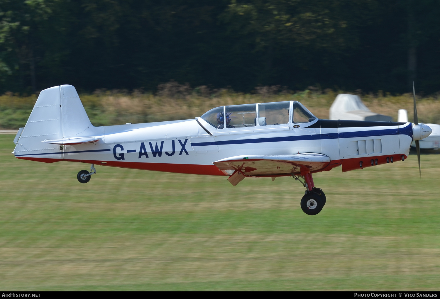 Aircraft Photo of G-AWJX | Zlin Z-526 Trener Master | AirHistory.net #712429