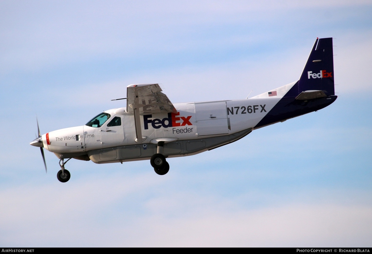 Aircraft Photo of N726FX | Cessna 208B Super Cargomaster | FedEx Feeder | AirHistory.net #712438