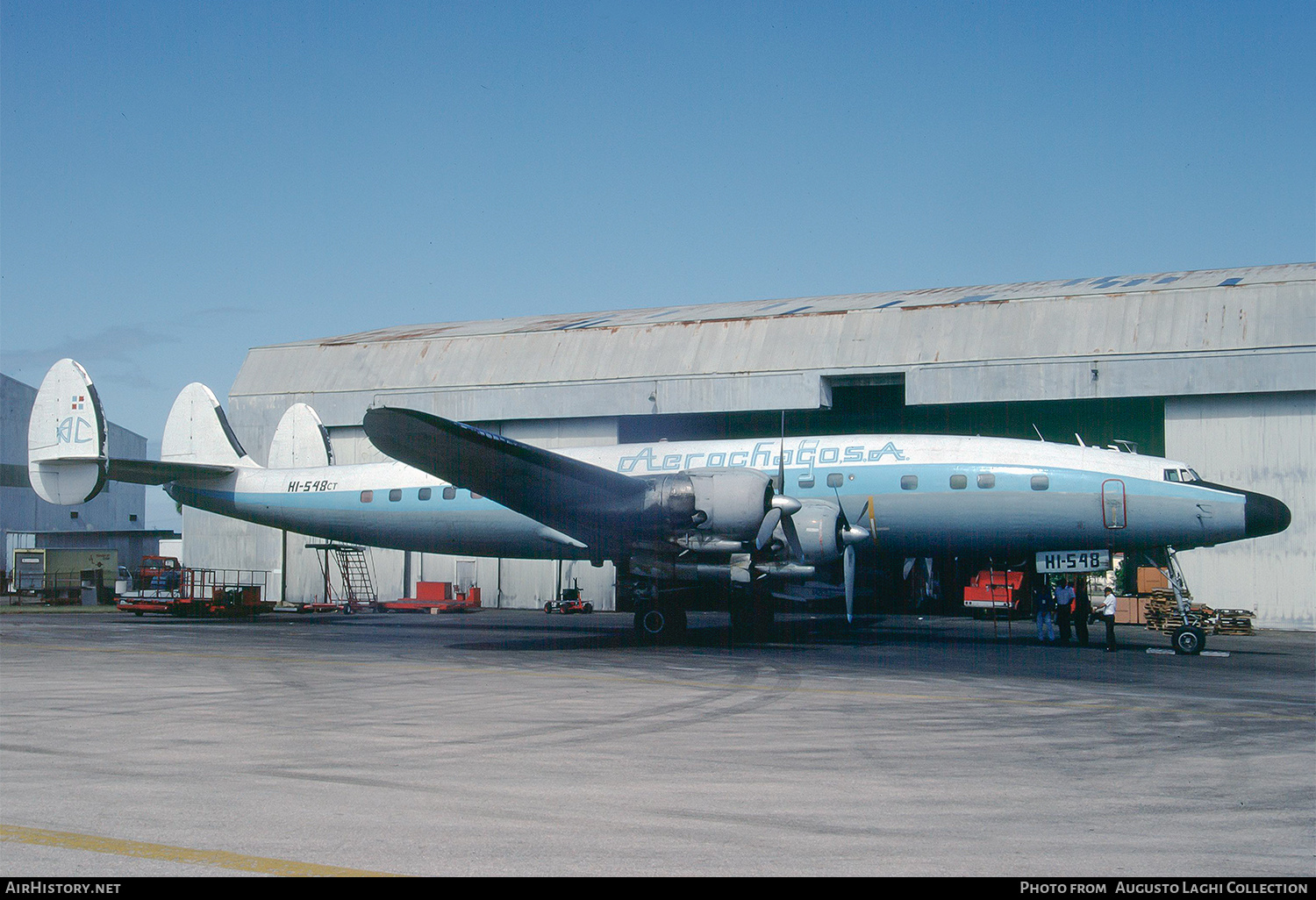 Aircraft Photo of HI-548CT | Lockheed C-121C Super Constellation | Aerochago | AirHistory.net #712442