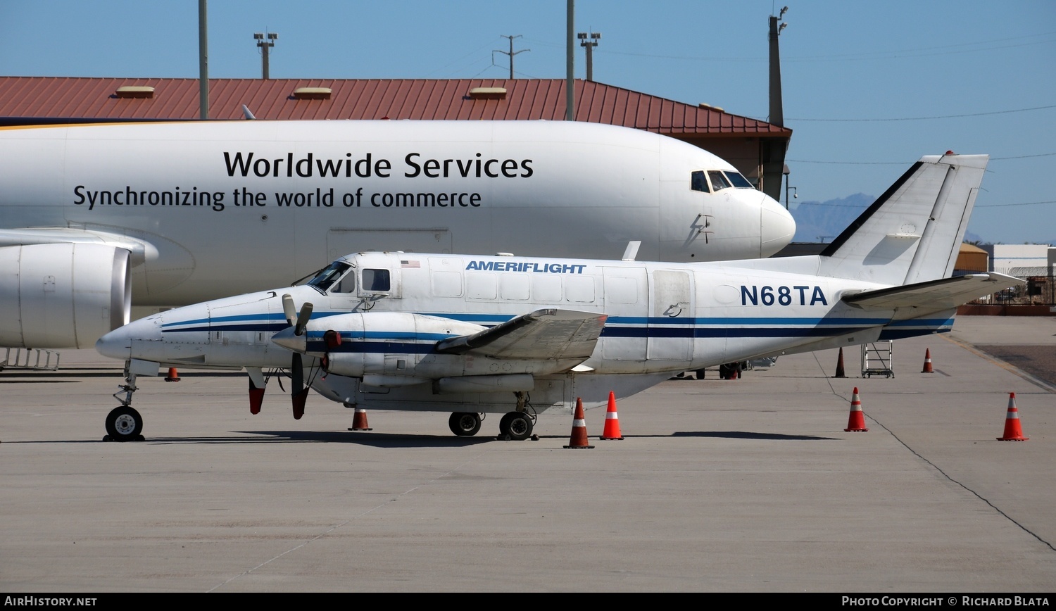 Aircraft Photo of N68TA | Beech 99 Airliner | Ameriflight | AirHistory.net #712443