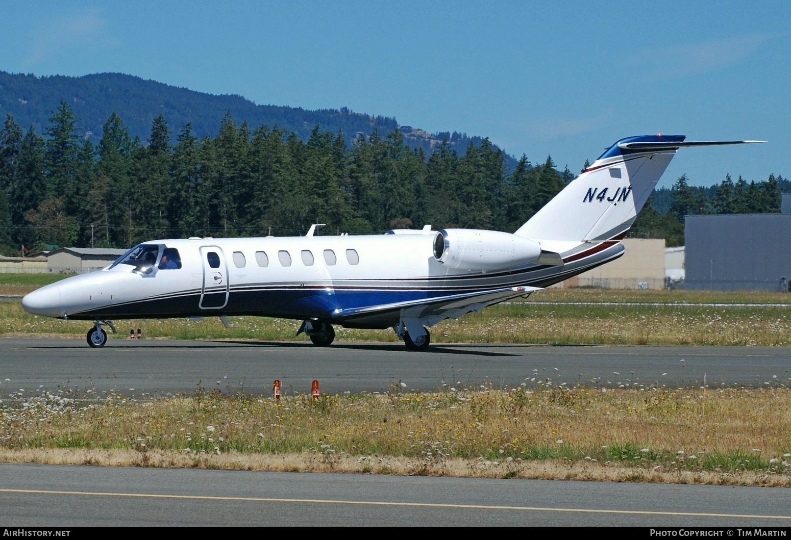 Aircraft Photo of N4JN | Cessna 525B CitationJet CJ3+ | AirHistory.net #712447