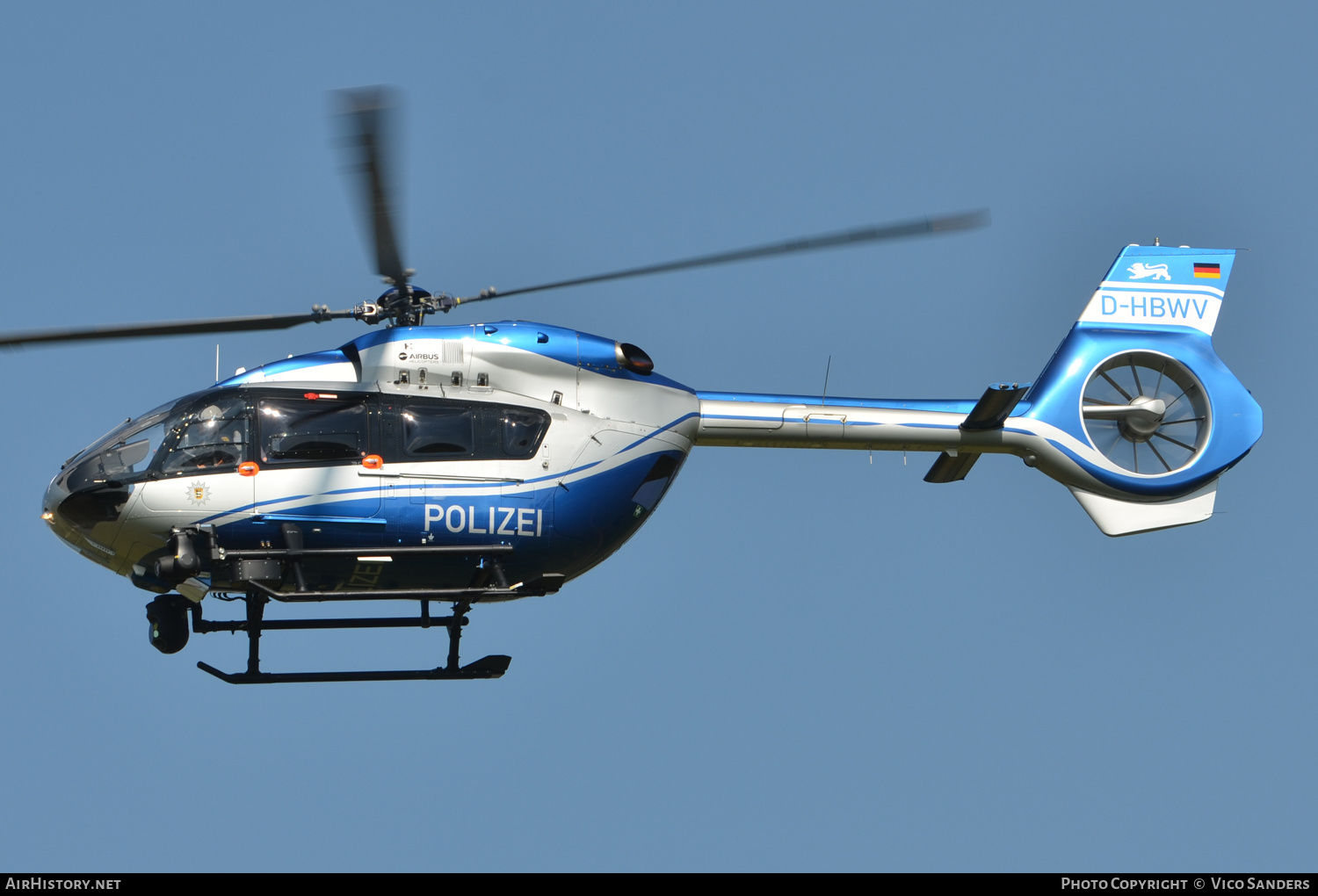 Aircraft Photo of D-HBWV | Airbus Helicopters EC-145 (BK-117 D-2) | Polizei | AirHistory.net #712462