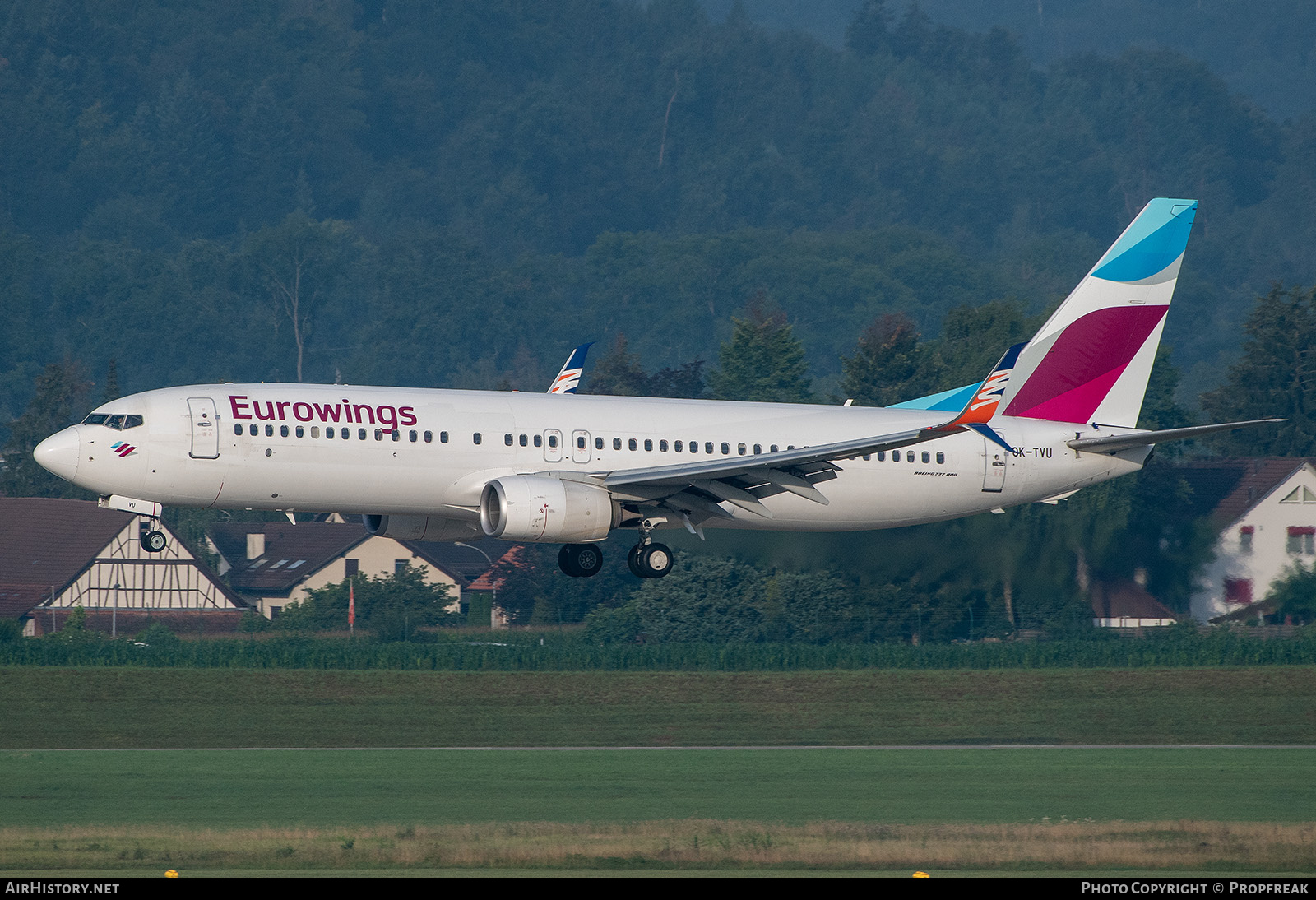 Aircraft Photo of OK-TVU | Boeing 737-86N | Eurowings | AirHistory.net #712469