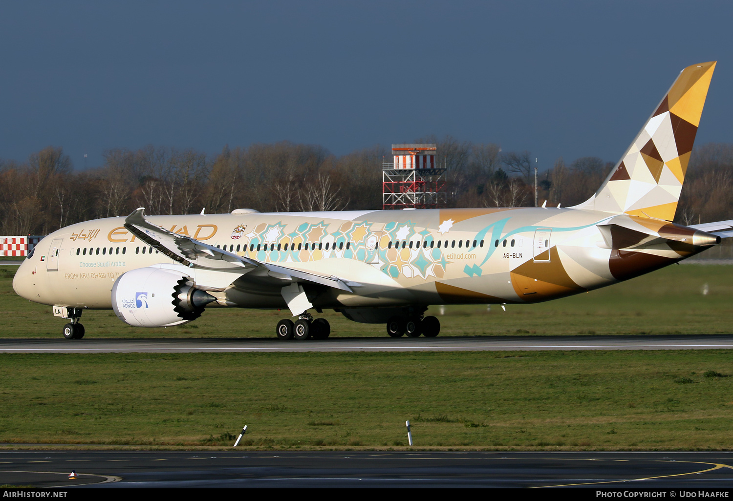 Aircraft Photo of A6-BLN | Boeing 787-9 Dreamliner | Etihad Airways | AirHistory.net #712479