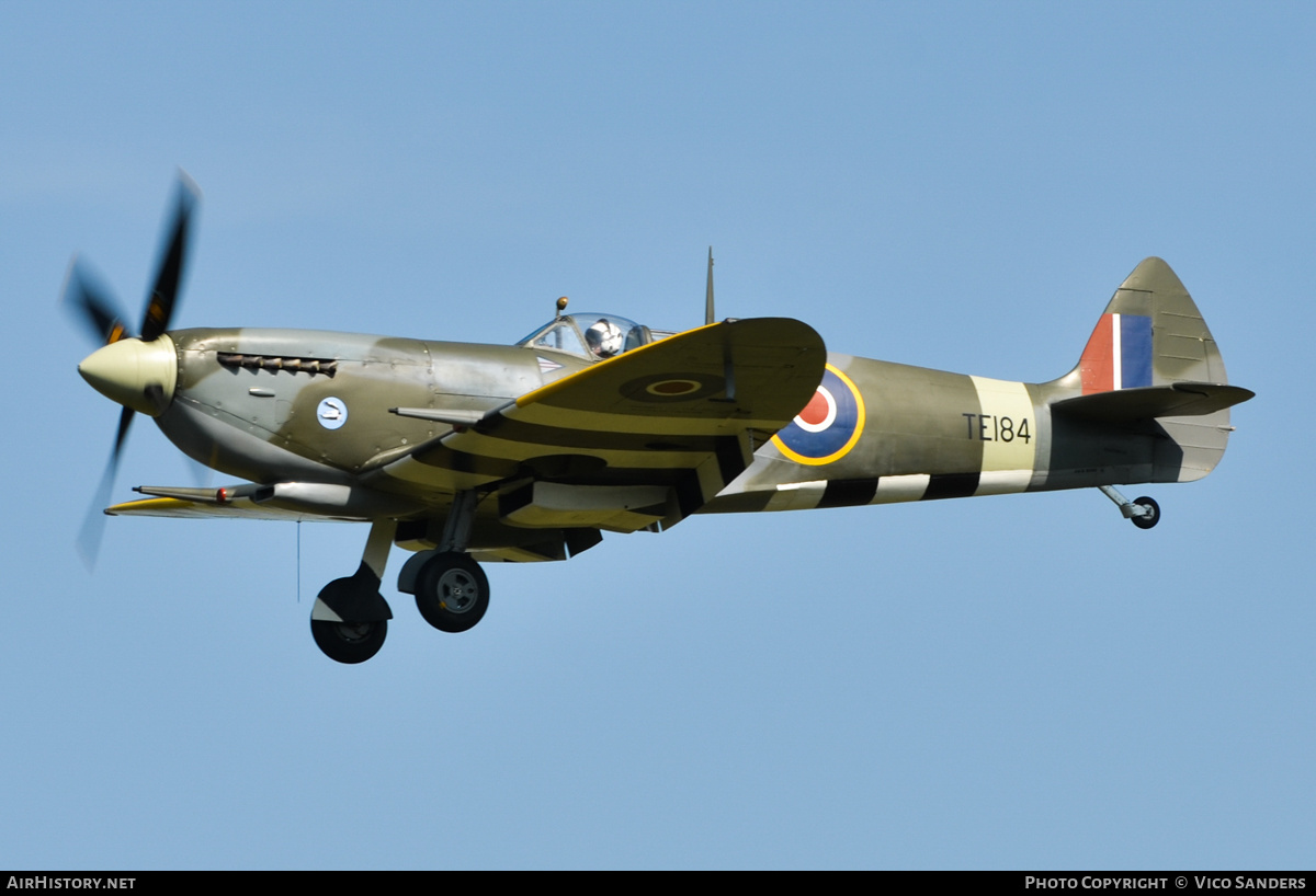 Aircraft Photo of G-MXVI / TE184 | Supermarine 361 Spitfire LF16E | UK - Air Force | AirHistory.net #712514