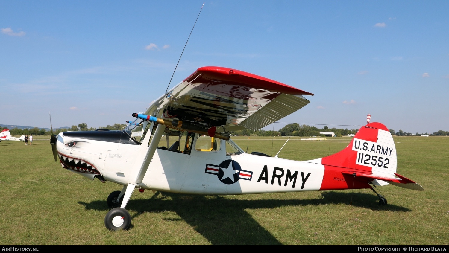 Aircraft Photo of N33455 | Cessna 305A | USA - Army | AirHistory.net #712516