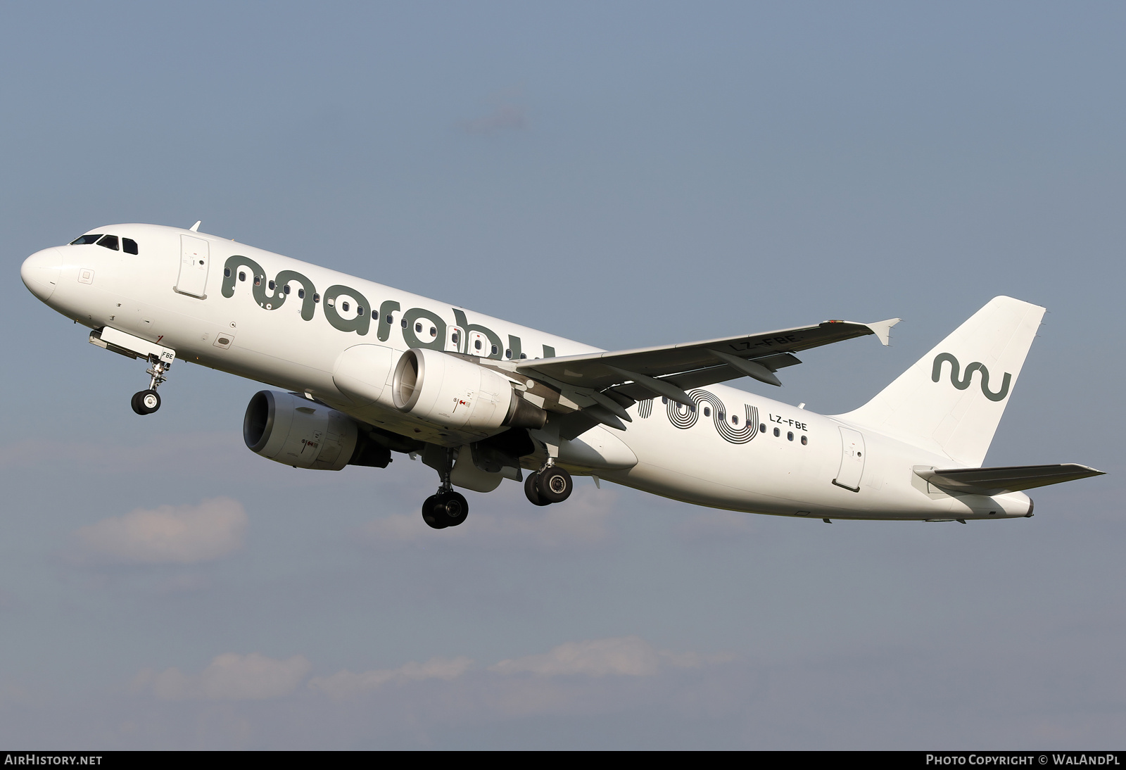 Aircraft Photo of LZ-FBE | Airbus A320-214 | Marabu Airlines | AirHistory.net #712520