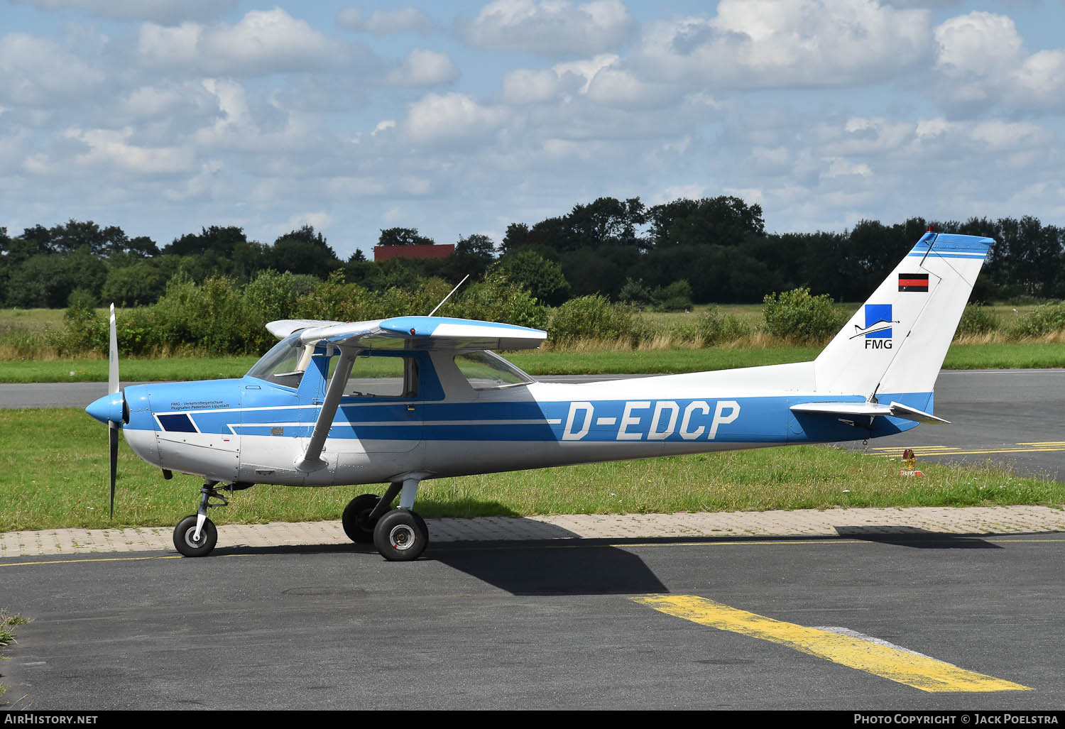Aircraft Photo of D-EDCP | Reims F152 | FMG Flight Training | AirHistory.net #712525