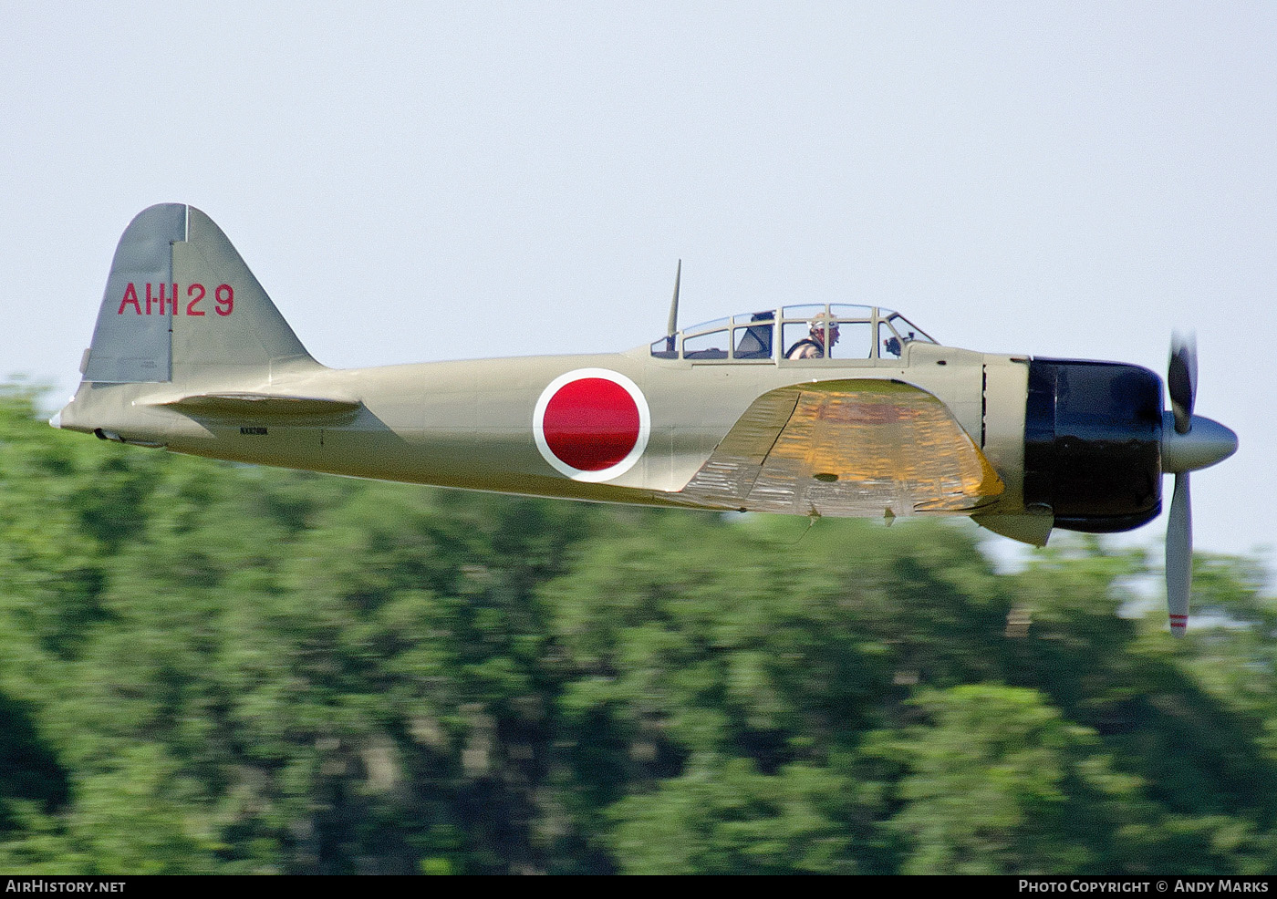 Aircraft Photo of N8280K / NX8280K | Mitsubishi A6M2 Reisen Replica (Zero) | Japan - Air Force | AirHistory.net #712539