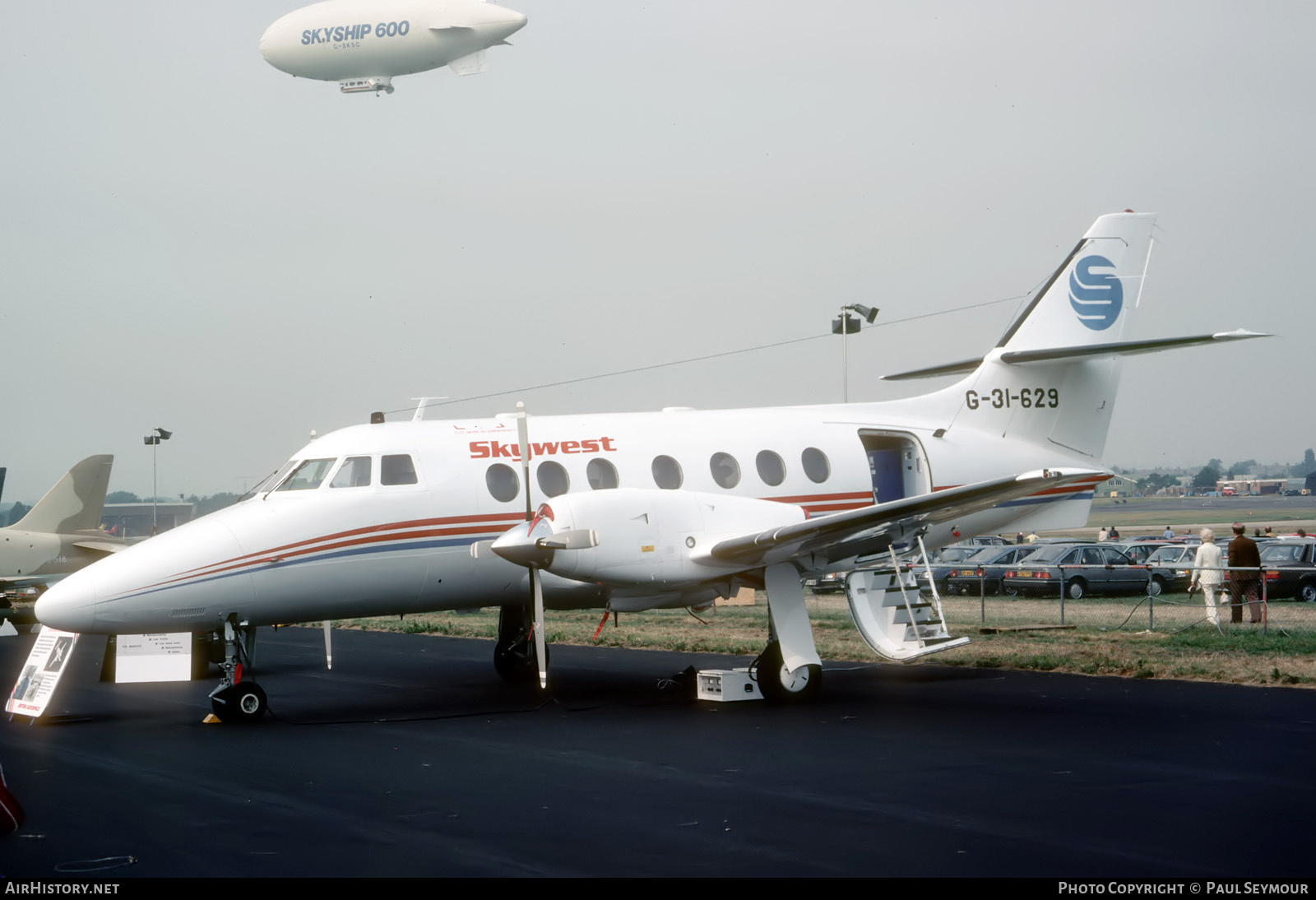 Aircraft Photo of G-31-629 / VH-OSW | British Aerospace BAe-3107 Jetstream 31 | Skywest Airlines | AirHistory.net #712545