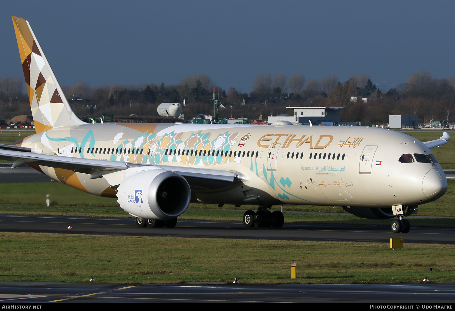 Aircraft Photo of A6-BLN | Boeing 787-9 Dreamliner | Etihad Airways | AirHistory.net #712553
