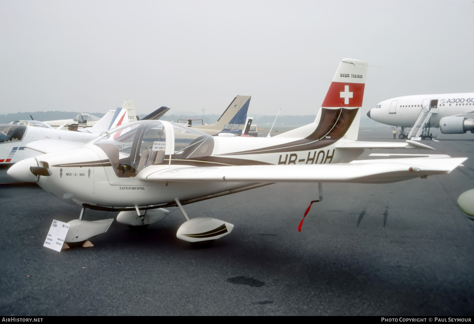 Aircraft Photo of HB-HOH | Dätwyler MD-3-160 Swiss Trainer | AirHistory.net #712560