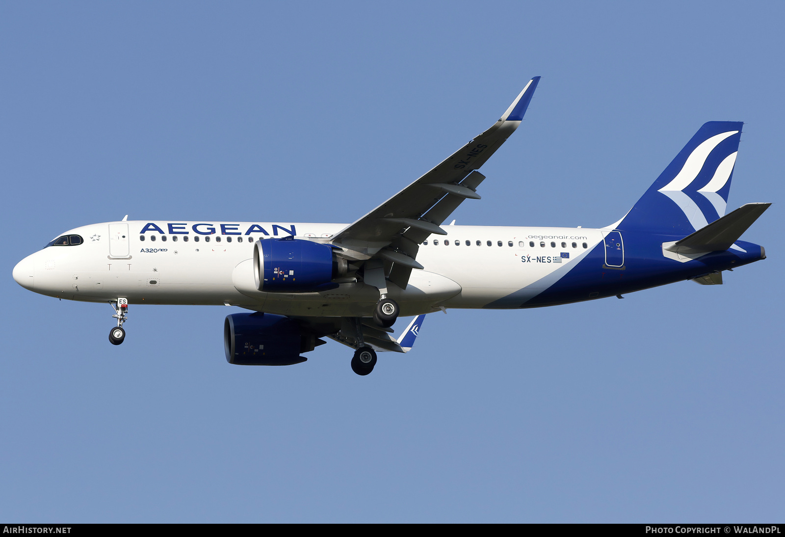 Aircraft Photo of SX-NES | Airbus A320-271N | AirHistory.net #712574