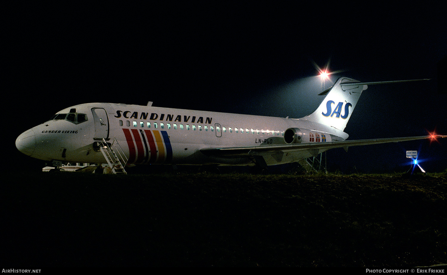 Aircraft Photo of LN-RLO | McDonnell Douglas DC-9-21 | Scandinavian Airlines - SAS | AirHistory.net #712580