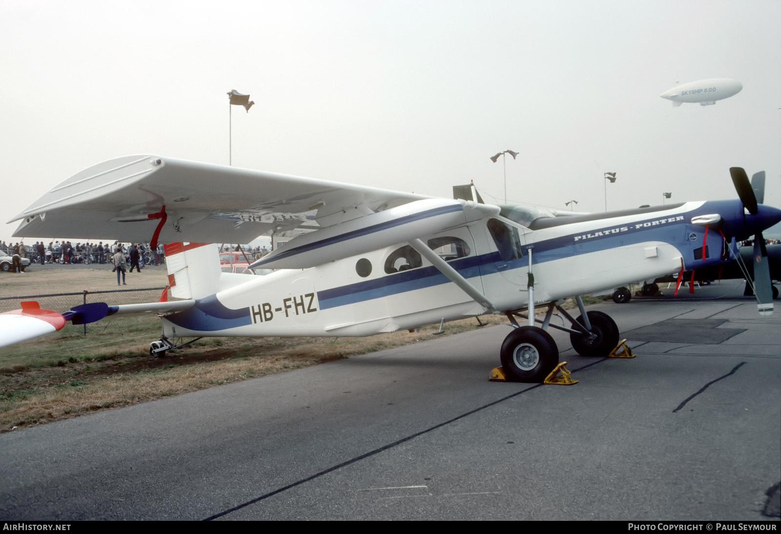 Aircraft Photo of HB-FHZ | Pilatus PC-6/B2-H4 Turbo Porter | AirHistory.net #712594