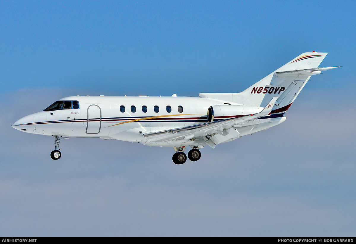 Aircraft Photo of N850VP | Raytheon Hawker 850XP | AirHistory.net #712597