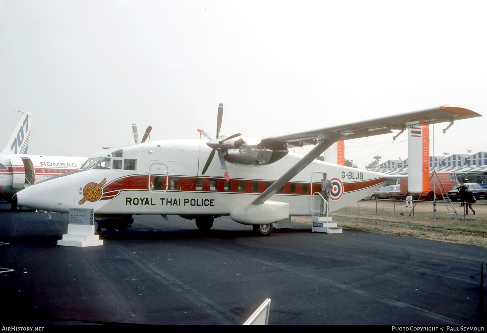 Aircraft Photo of G-BLJB | Short 330UTT | Thailand - Police | AirHistory.net #712603