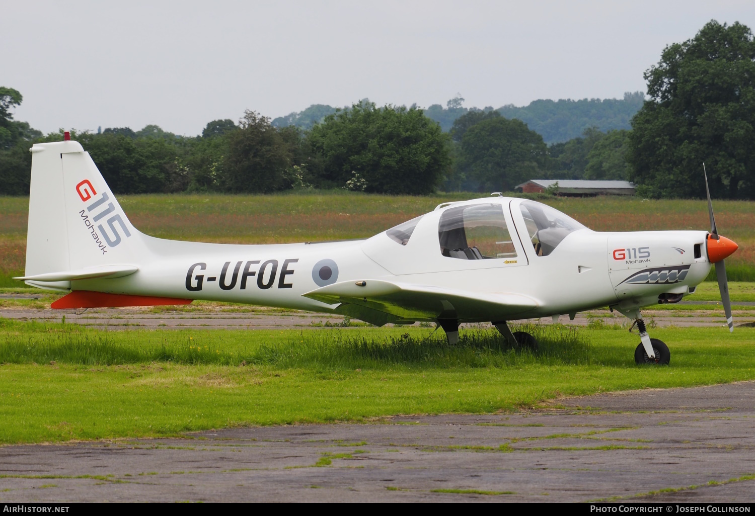 Aircraft Photo of G-UFOE | Grob G-115 | Airspace FTS - Flight Training School | AirHistory.net #712608