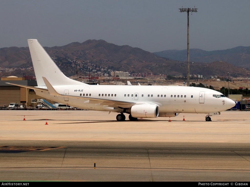 Aircraft Photo of A6-RJZ | Boeing 737-7Z5 BBJ | Royal Jet | AirHistory.net #712636
