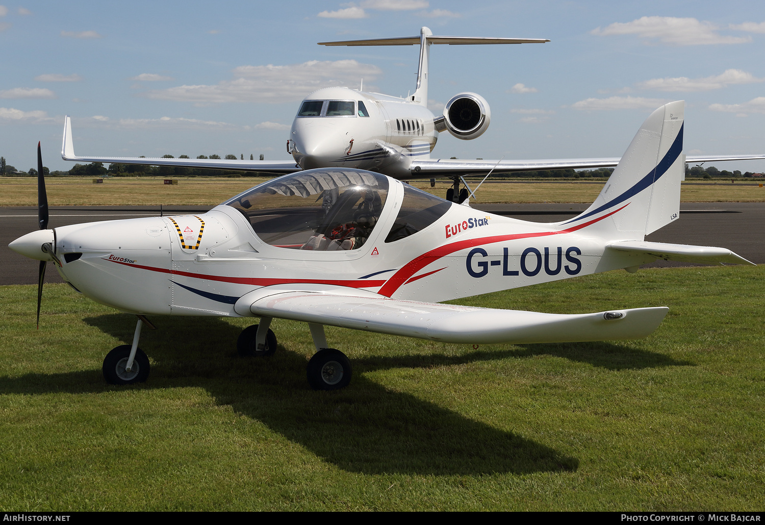 Aircraft Photo of G-LOUS | Evektor-Aerotechnik EV-97 EuroStar SL | AirHistory.net #712645
