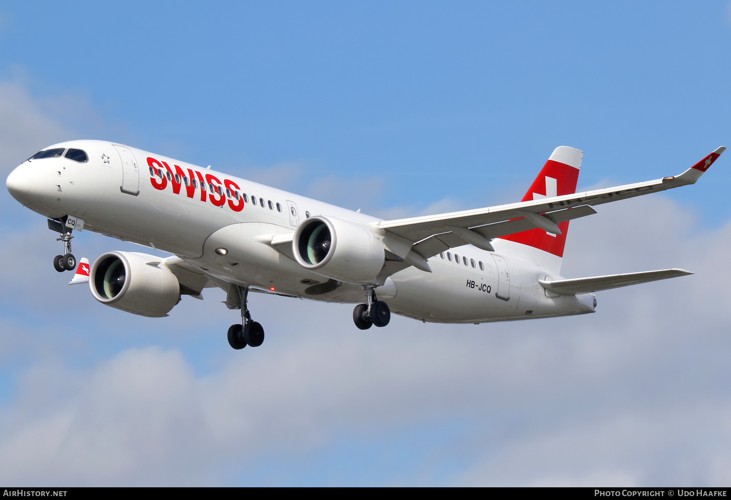 Aircraft Photo of HB-JCQ | Airbus A220-371 (BD-500-1A11) | Swiss International Air Lines | AirHistory.net #712655