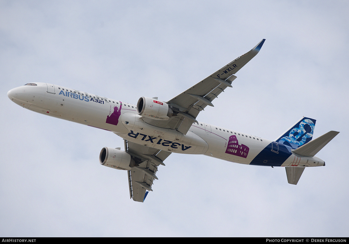 Aircraft Photo of F-WXLR | Airbus A321-251NY | Airbus | AirHistory.net #712660
