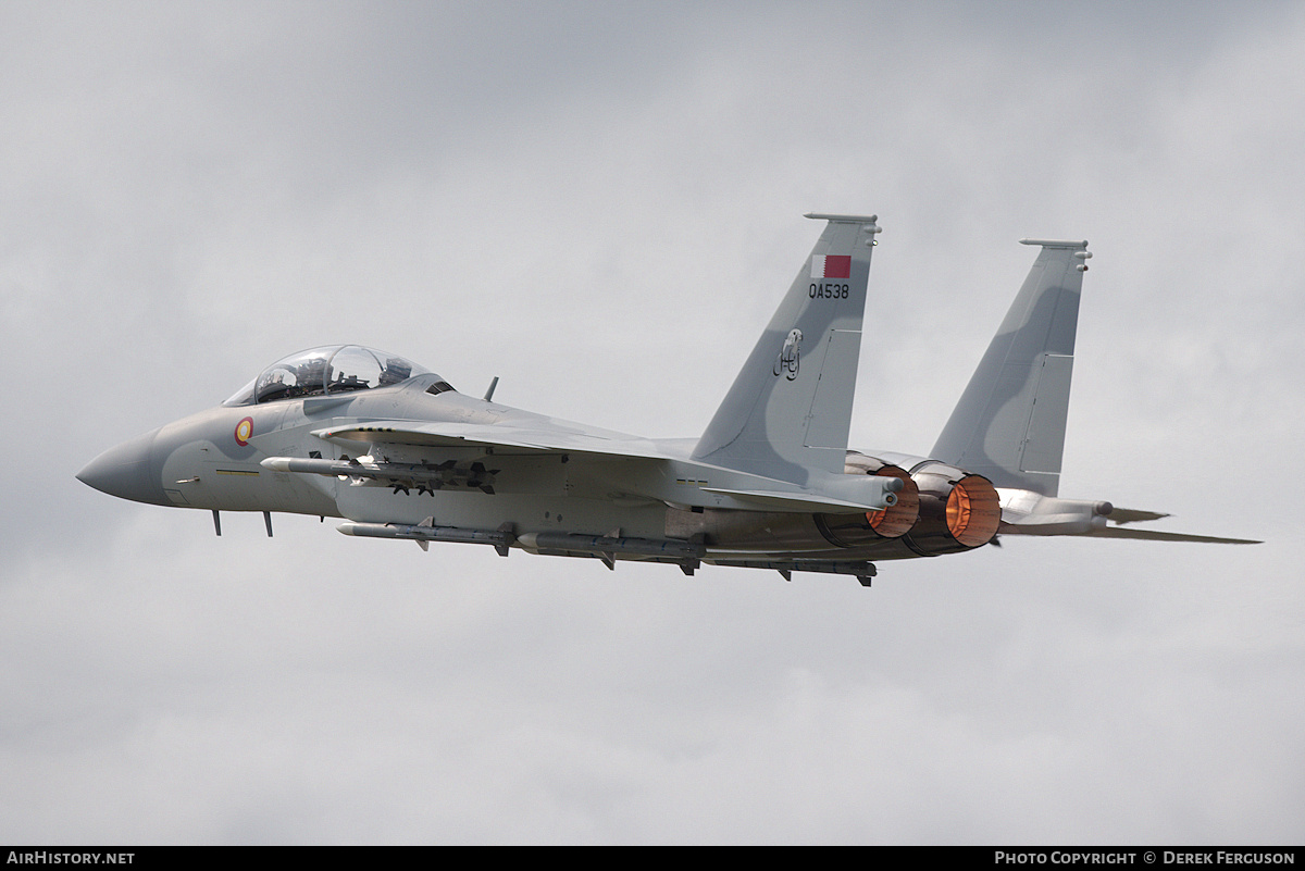 Aircraft Photo of QA538 | Boeing F-15QA Eagle | Qatar - Air Force | AirHistory.net #712662