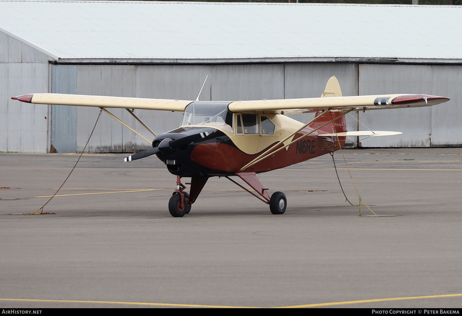 Aircraft Photo of N16RE | Piper PA-22-160 Tri-Pacer | AirHistory.net #712665