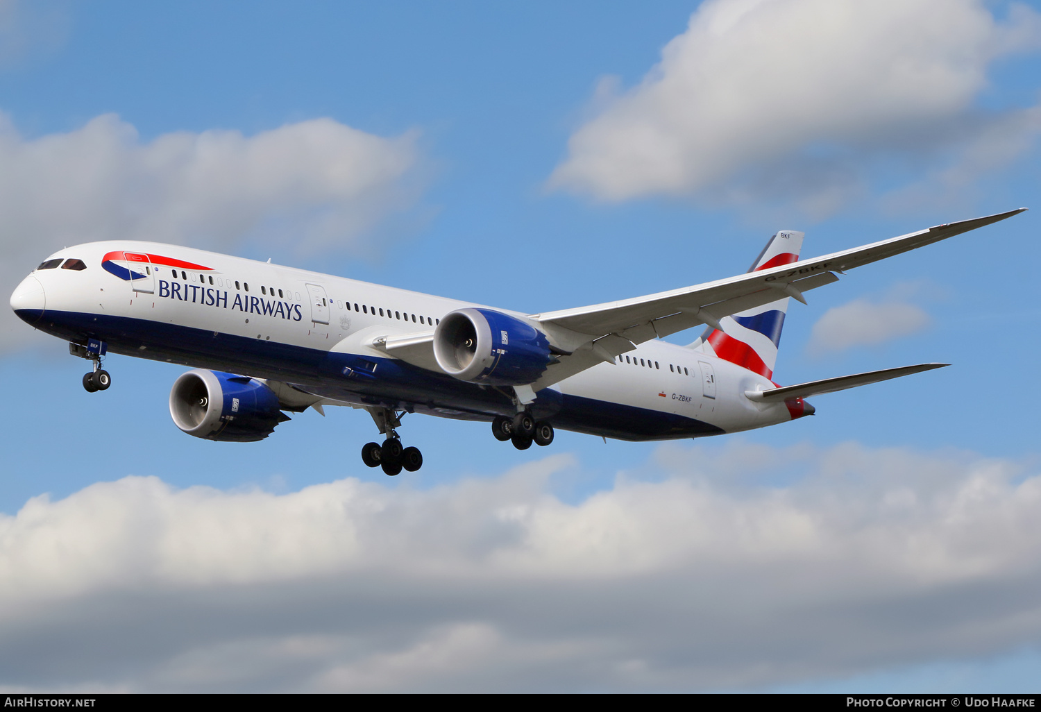 Aircraft Photo of G-ZBKF | Boeing 787-9 Dreamliner | British Airways | AirHistory.net #712669