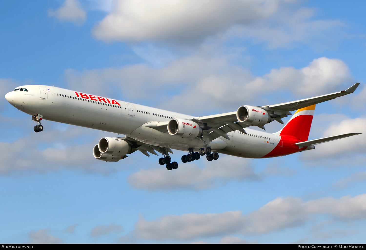 Aircraft Photo of EC-IQR | Airbus A340-642 | Iberia | AirHistory.net #712685