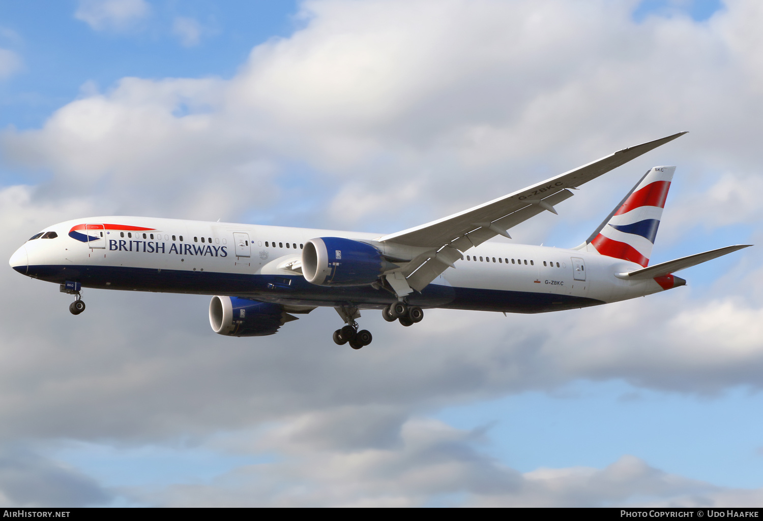Aircraft Photo of G-ZBKC | Boeing 787-9 Dreamliner | British Airways | AirHistory.net #712690