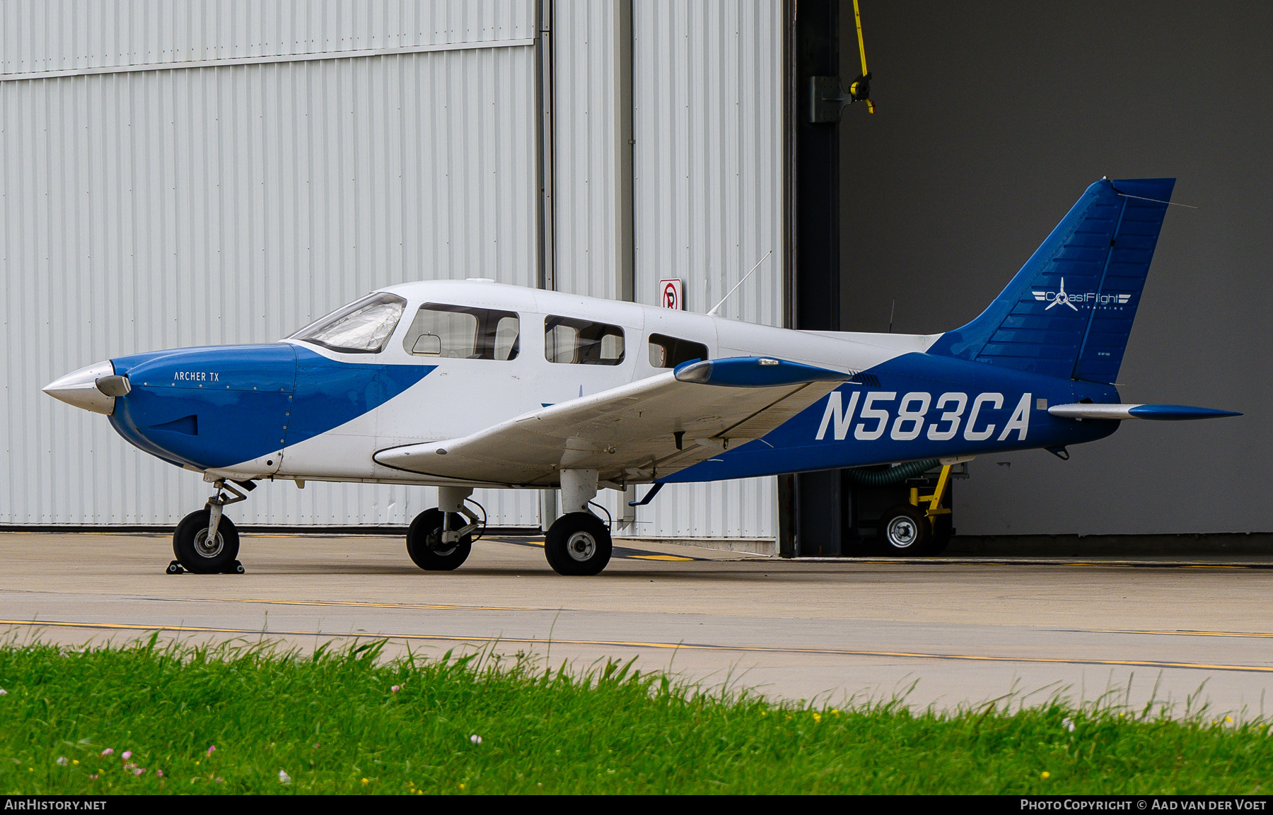 Aircraft Photo of N583CA | Piper PA-28-181 Archer TX | Coast Flight Training | AirHistory.net #712716