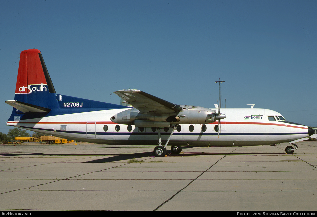 Aircraft Photo of N2706J | Fairchild F-27J | Air South | AirHistory.net #712730