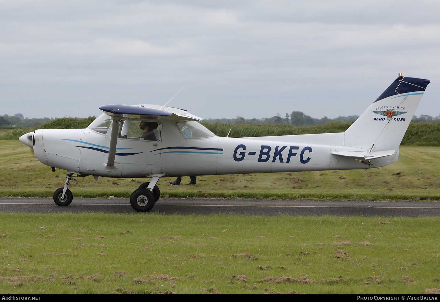 Aircraft Photo of G-BKFC | Reims F152 | Leicestershire Aero Club | AirHistory.net #712751