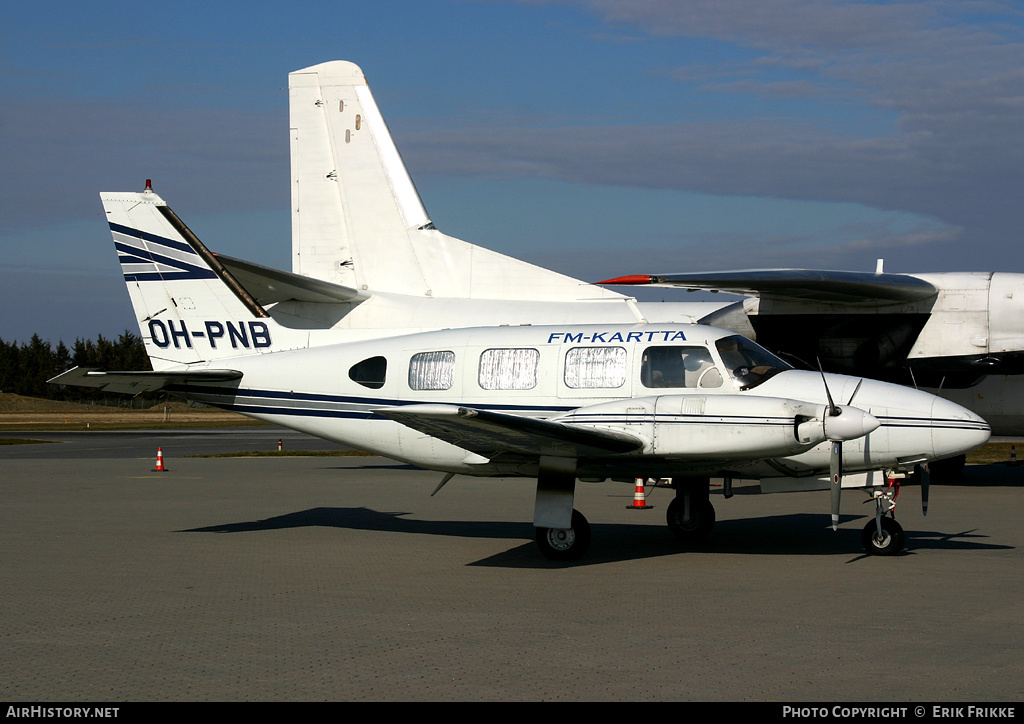 Aircraft Photo of OH-PNB | Piper PA-31-310 Navajo | FM-Kartta | AirHistory.net #712758