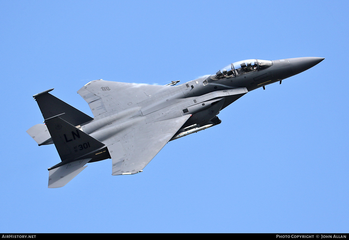 Aircraft Photo of 91-0301 / AF91-301 | McDonnell Douglas F-15E Strike Eagle | USA - Air Force | AirHistory.net #712766
