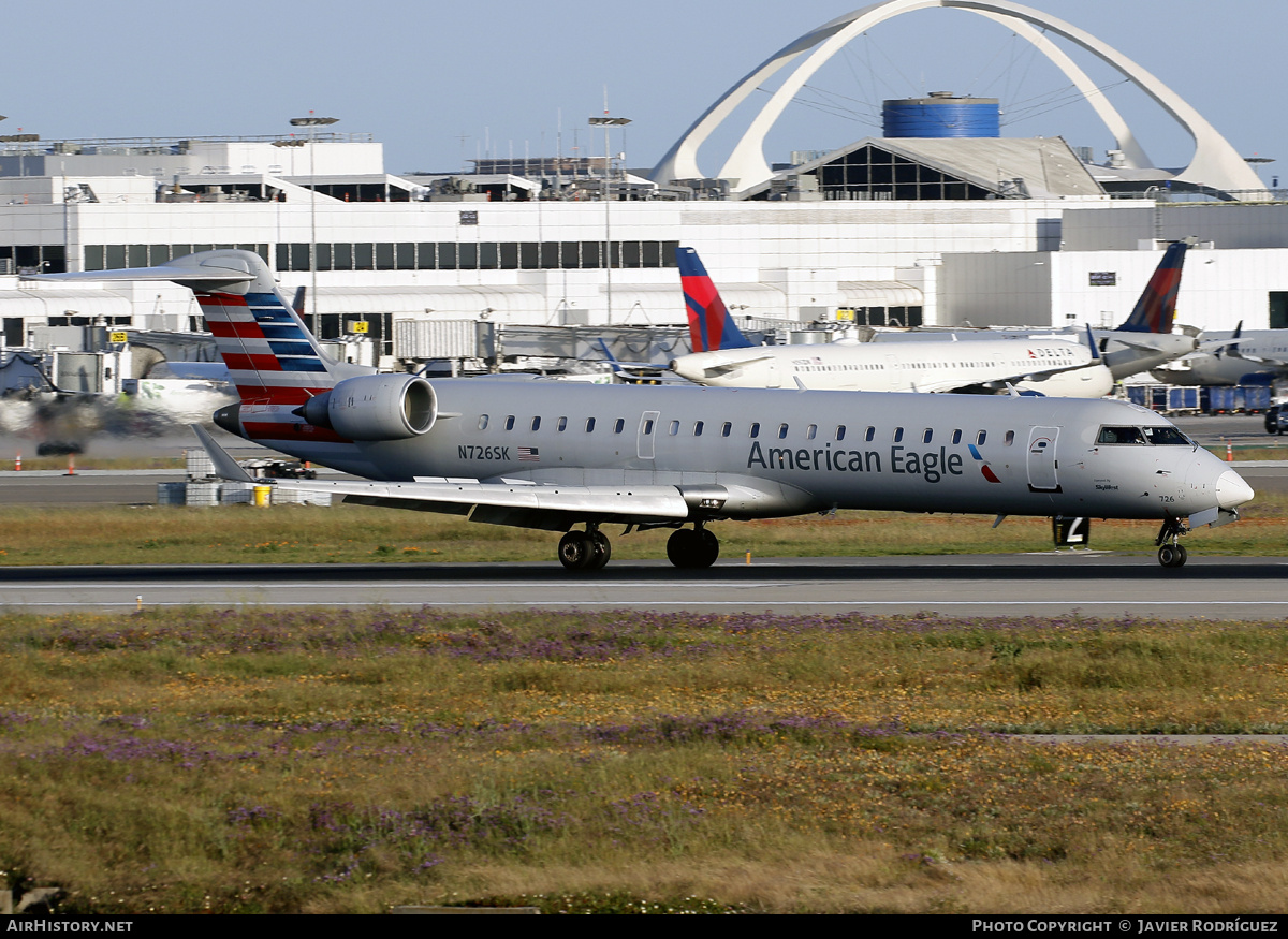 Aircraft Photo of N726SK | Bombardier CRJ-701ER (CL-600-2C10) | American Eagle | AirHistory.net #712806