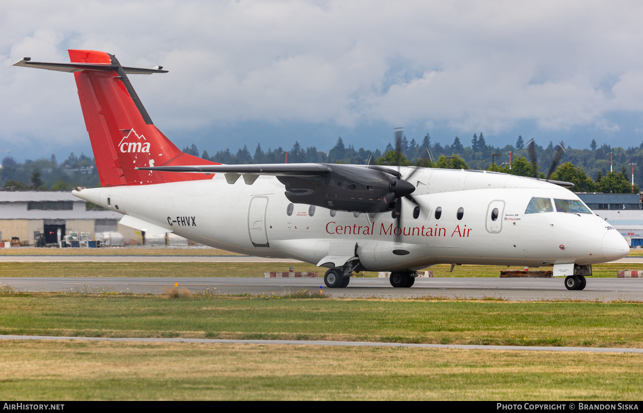 Aircraft Photo of C-FHVX | Dornier 328-110 | Central Mountain Air - CMA | AirHistory.net #712816